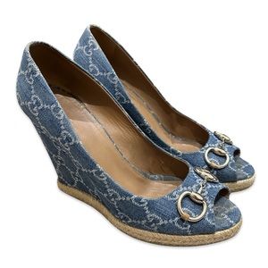 Authentic Gucci platforms size 10